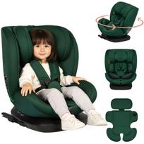 Automobilinė kėdutė 40-150 cm su ISOFIX ir 360° baze Lionelo Bastiaan i-Size Green Forest