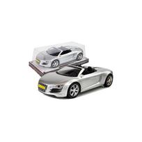 Kabrioletas Pullback automobilis 1:18, sidabrinis