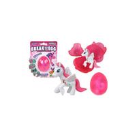 Krekingo magijos vienaragio kiaušinis rožinis 6cm