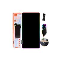 Klaviatūros pelės kilimėlis su LED apšvietimu 30x80cm