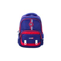 Mokyklinė kuprinė su dirželiu ant krūtinės Navy Red 20L 38cm