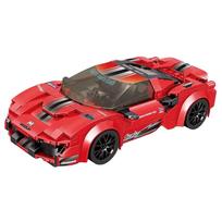 Konstruktorius Sportinis automobilis R/C Raudonas