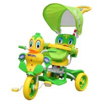 Vaikiškas triratis Duck Bike žalias