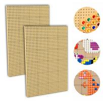 Kūrybinių mokslų STEM lentos rinkinys iš 2 dalių MASTERKIDZ + tvirtinimo plokštė 120x80cm