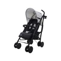 Vežimėlis-skėtukas EUROBABY Eco swiss design 300d, Medium Grey