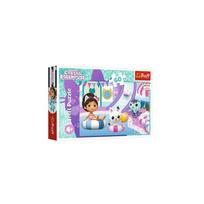 Dėlionė - 60 - Gabi ant pagrindo - Gabi's Cat House - Trefl 17393