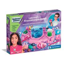 Krištolo papuošalai Scientific Fun Laboratorija Brangakmeniai Lenkų kalba Clementoni 50398