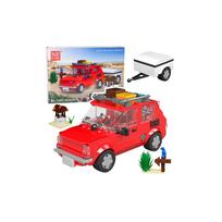 Konstruktorius Fiat 126 Maluch su priekaba, 393 el.
