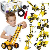 Konstruktorius WOOPIE Vehicles 8-in-1 STEAM kaladėlės