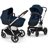 Universalus vežimėlis Cybex Eos Lux 2in1 BLK, Ocean Blue