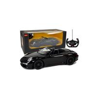 Nuotoliniu būdu valdomas automobilis Porsche 911 Carrera S RC automobilis Rastar, juodos spalvos, 1:12