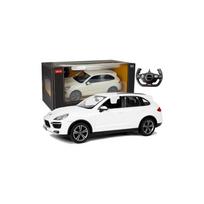 Nuotoliniu būdu valdomas Porsche Cayenne automobilis RC Rastar, baltas, 1:14