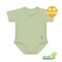 Bambukinis bodžiukas Growing Body 4Season, 0–36 mėn., pistacijų spalvos