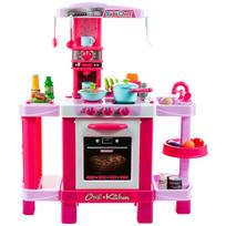 Indukcinė viryklė „LITTLE CHEF“ – šviesa, garsas, rožinė spalva