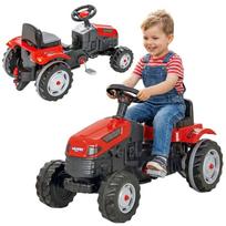 Pedalinis traktorius WOOPIE Farmer GoTrac su tyliais ratais
