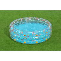 Pripučiamas vaikų sodo baseinas 170x53 cm Tropical BESTWAY + remonto lopas