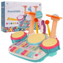 Muzikinis rinkinys: būgnai + pianinas