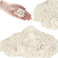 Kinetinis smėlis 1 kg maišelyje, baltas
