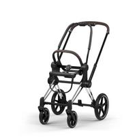 Vežimėlio važiuoklė Cybex Priam 5 Style rėmas su sėdynės rėmu, Chrome Brown