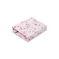 SPAUDINUOTAS MEDVILNINIS LAKŠTAS „BLOOM PINK“ 60X120