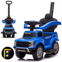 Paspiriama mašinėlė su rankena Ford F-150 3w1, mėlyna