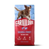 CARNILOVE Active Dog Salmon & Turkey suaugusiems šunims, 12 kg
