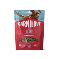Carnilove minkštas užkandis šunims su upėtakiu ir krapais, 200 g