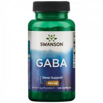 Swanson GABA 500 mg 100 caps