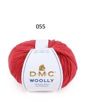 Spalva 055: DMC WOOLY 100% Merino Vilna - itin švelnūs vilnoniai siūlai