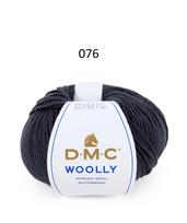 Spalva 076: DMC WOOLY 100% Merino Vilna - itin švelnūs vilnoniai siūlai