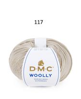 Spalva 117: DMC WOOLY 100% Merino Vilna - itin švelnūs vilnoniai siūlai
