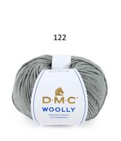 Spalva 122: DMC WOOLY 100% Merino Vilna - itin švelnūs vilnoniai siūlai