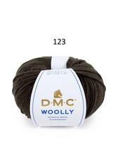 Spalva 123: DMC WOOLY 100% Merino Vilna - itin švelnūs vilnoniai siūlai