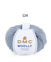 Spalva 124: DMC WOOLY 100% Merino Vilna - itin švelnūs vilnoniai siūlai
