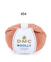 Spalva 454: DMC WOOLY 100% Merino Vilna - itin švelnūs vilnoniai siūlai