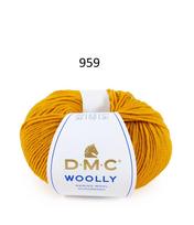 Spalva 959: DMC WOOLY 100% Merino Vilna - itin švelnūs vilnoniai siūlai
