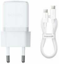 Telefono įkroviklis Baseus Palm, USB Type-C, balta sp., 30 W