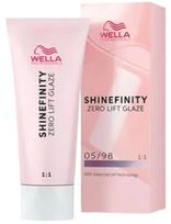 Plaukų dažai Wella Professionals Shinefinity, steel orchid sp., 05/98, 60 ml