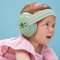 Muffy Baby Rose triukšmą slopinančios ausinės kūdikiams - Green