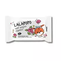 K-MOM Lalapopo organiškos drėgnos servetėlės CLASSIC, 20 vnt.