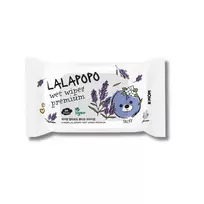 K-MOM Lalapopo organiškos drėgnos servetėlės PREMIUM, 20 vnt.