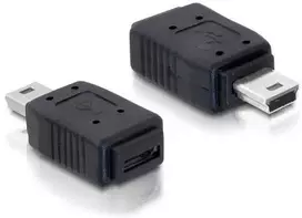 Delock Adapteris USB mini vyriškas > USB micro-A+B moteriškas