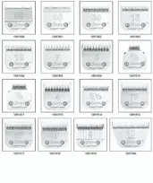 Barzdaskutė Oster Professional Products OSTER 919-02 Kerpamoji galvutė (30), 0,5 mm