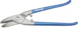Freund Skardos žirklės lenktais ašmenimis 250mm HRC 59, kairinės
