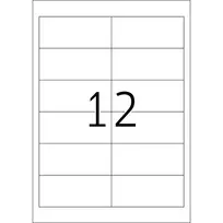 Herma Premium etiketės A4, baltas, matinis popierius, 1200 vnt (4669)