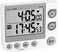 TFA 38.2025 dvigubas elektroninis laikmatis