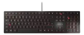 Plona klaviatūra CHERRY KC 6000 Slim, US išdėstymas
