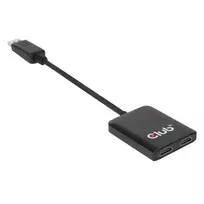 CLUB 3D MST šakotuvas „DisplayPort 1.2“ į „HDMI“ su dviem monitoriais