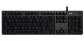 Mechaninė Žaidimų klaviatūra Logitech G512 Carbon, su RGB pašvietimu, išdėstymas: US tarptautinis, GX Blue Switch