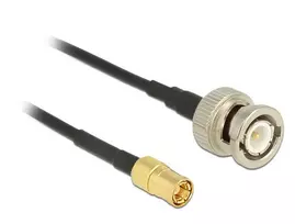 Delock antenos kabelis BNC kištukas > SMB kištukas RG-174 1 m